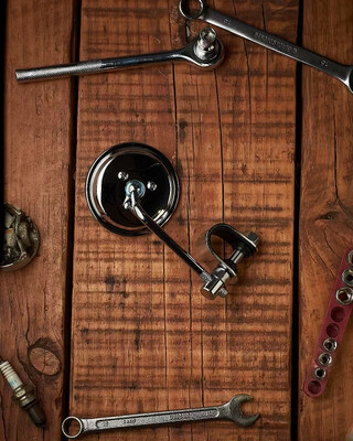 Par de Espejos Bar-End exterior de manillar