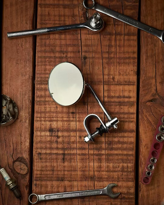 Par de Espejos Bar-End exterior de manillar