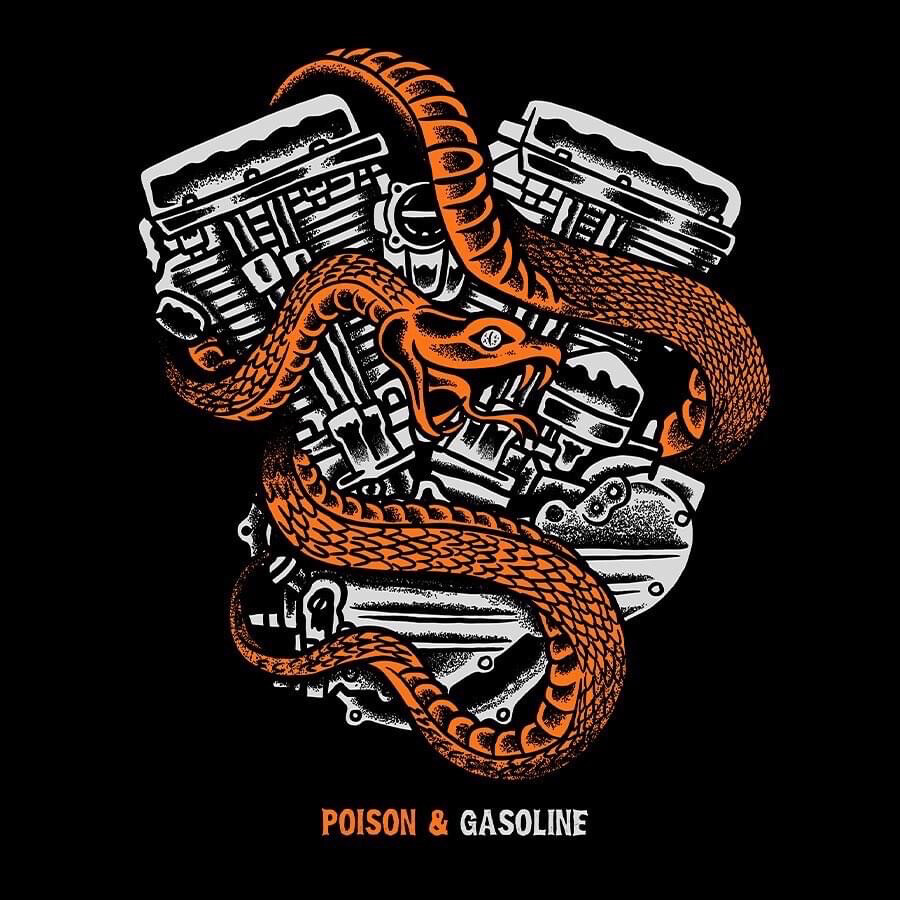 Polera POSION & GASOLINE