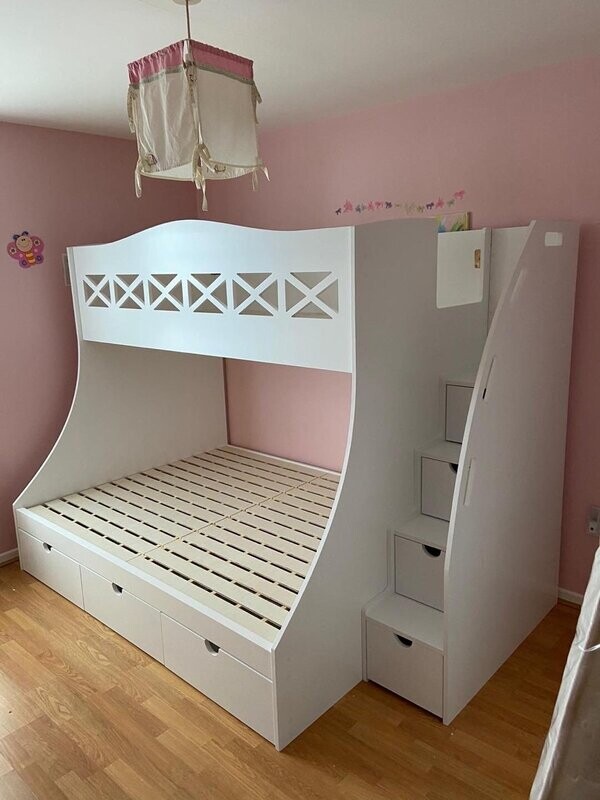 Double And Single Bunk Bed