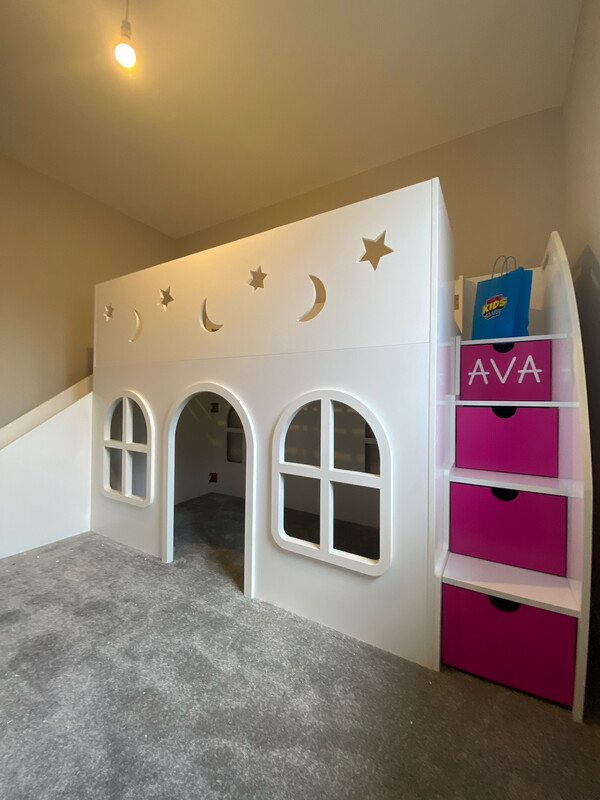 Playhouse Bed With Stairs