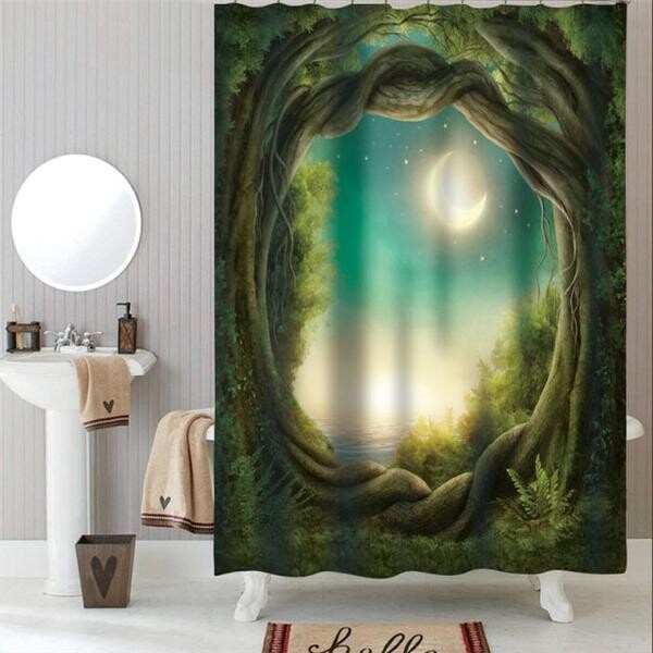 SAMPLE. Forestvl shower curtains 