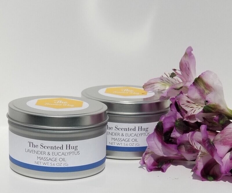 LAVENDER & EUCALYPTUS MASSAGE OIL