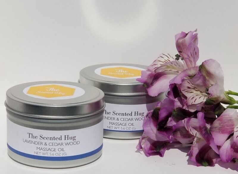 LAVENDER & CEDARWOOD MASSAGE OIL