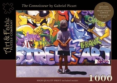 THE CONNOISSEUR, 1000-PIECE VELVET-TOUCH JIGSAW PUZZLE