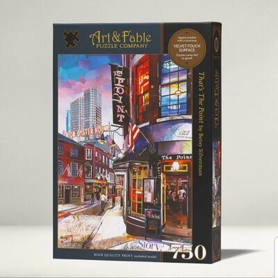 THAT'S THE POINT; 750-PIECE VELVET-TOUCH JIGSAW PUZZLE
