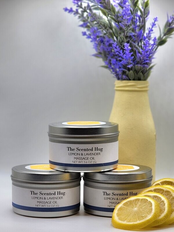 LEMON & LAVENDER MASSAGE OIL