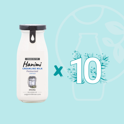 10 sữa Creamline 250ml