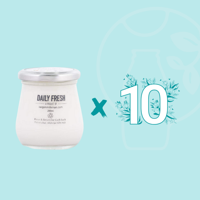 10 Silky Yogurt Honey 200ml