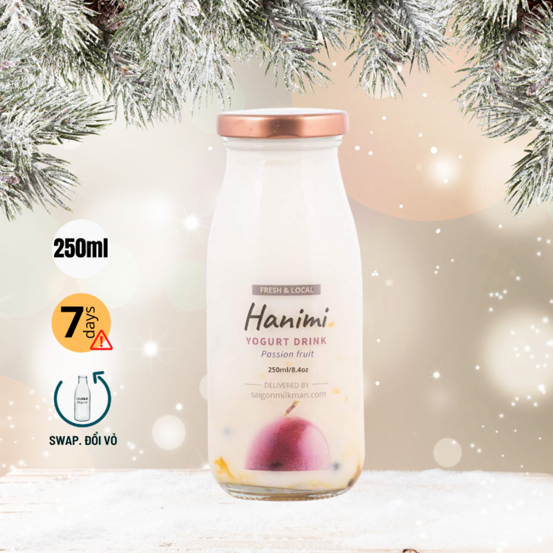 Yogurt Drink - Passion Fruit Jam