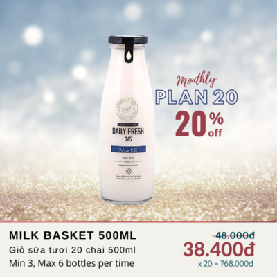 Milk Basket 500ml