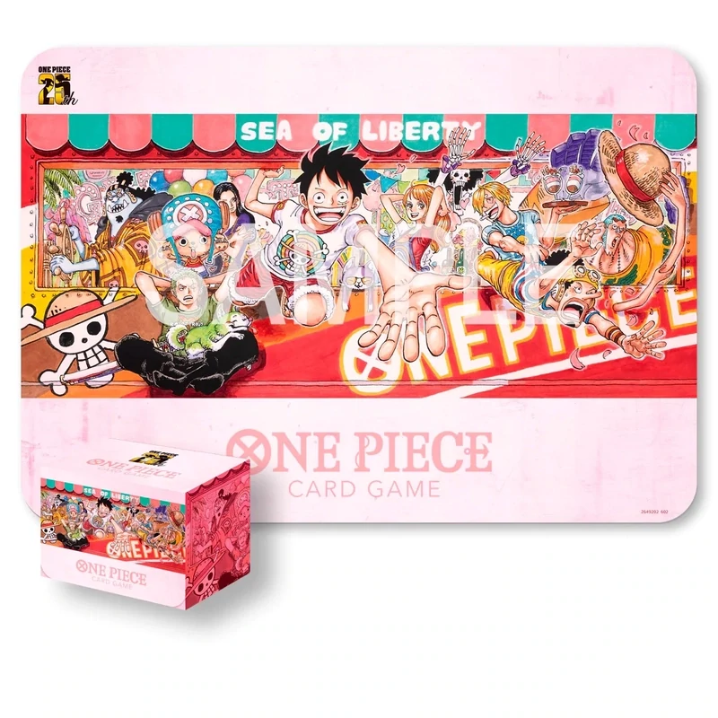 One Piece - Playmat and Card Case Set 25th Edition