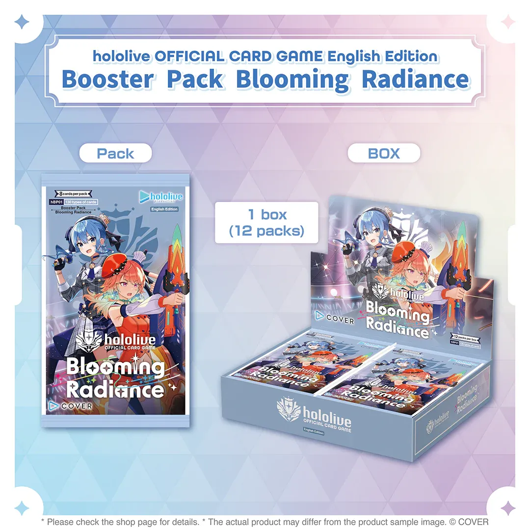 Hololive TCG English Blooming Radiance Booster Box