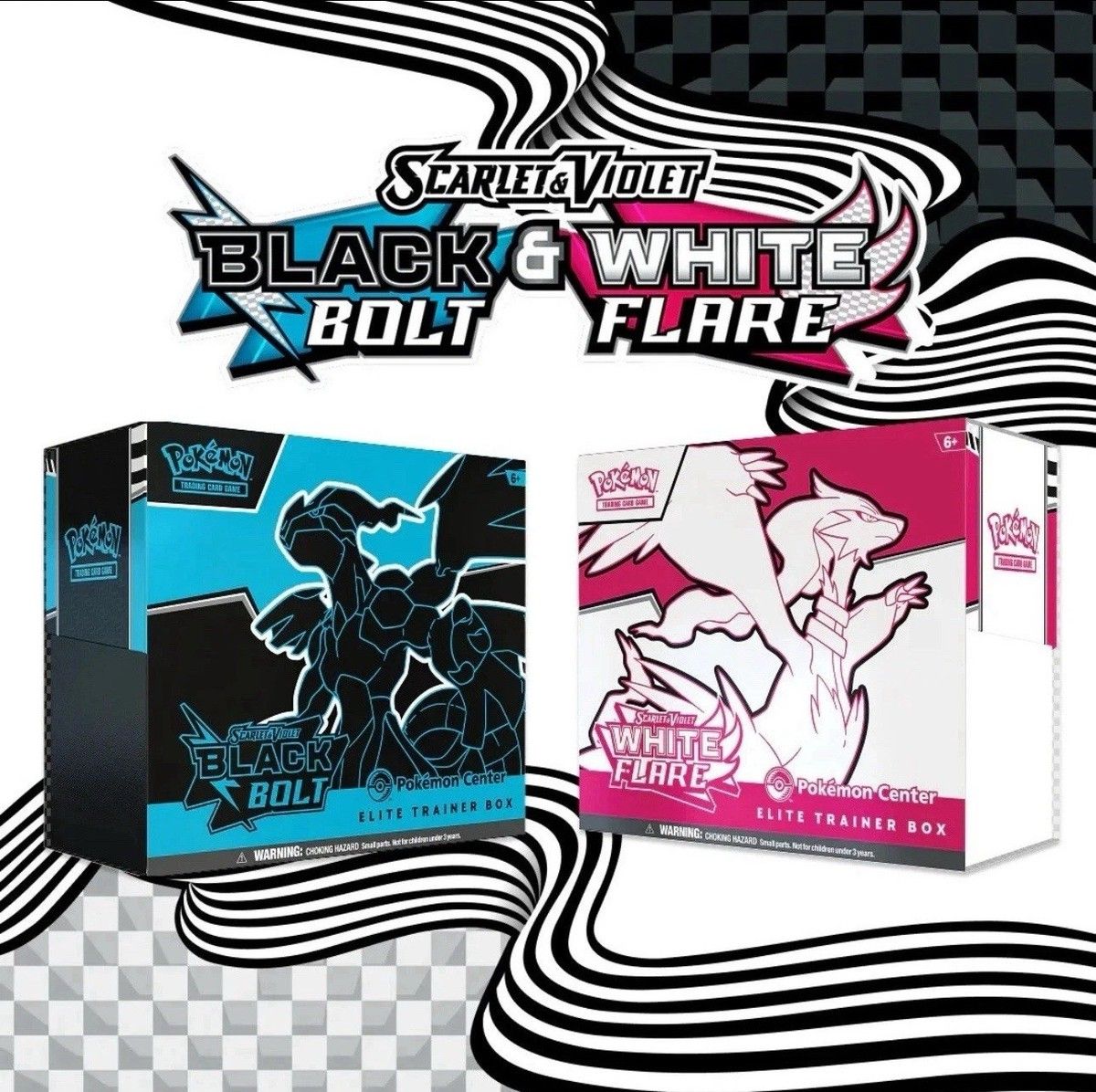 Black bolt or White flare ETB (please choose)