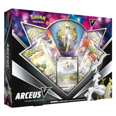 Pokemon Arceus V Figure Collection Box (1 x Cosmic, 1 x Chilling &amp; 2 x Brilliant)