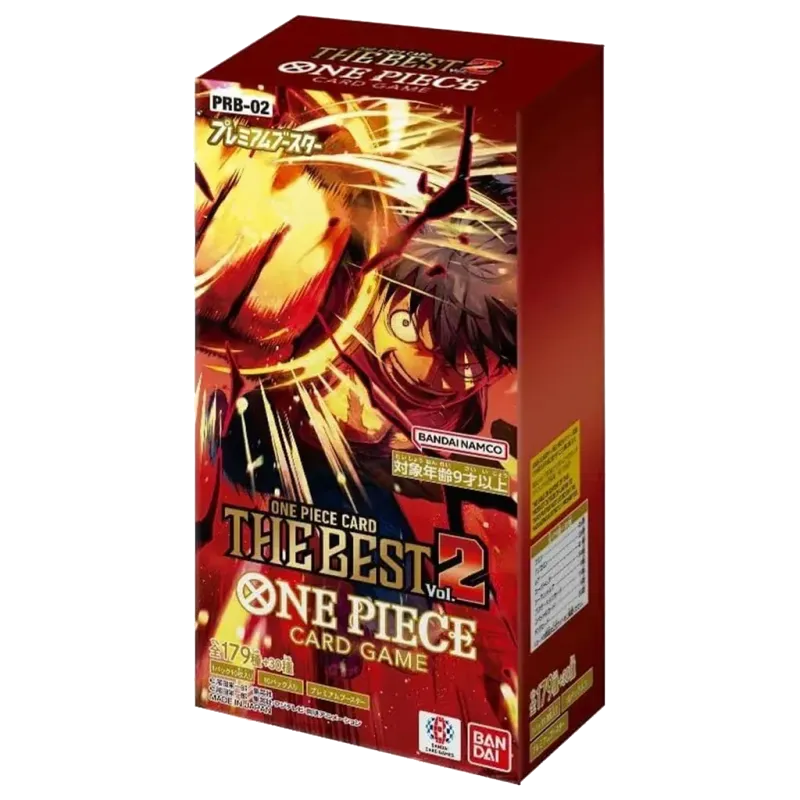 One Piece Card Game PRB02 The Best Vol. 2 Premium Japanese Booster Box