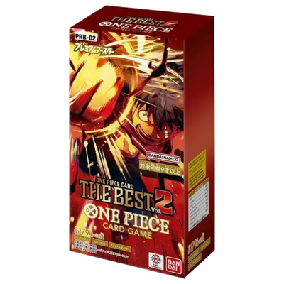 One Piece Card Game PRB02 The Best Vol. 2 Premium Japanese Booster Box