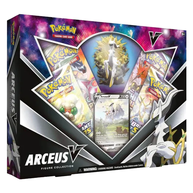 Pokemon Arceus V Figure Collection Box (1 x Cosmic, 1 x Chilling &amp; 2 x Brilliant)