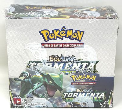 Sun &amp; Moon Celestial Storm Booster Box Spanish