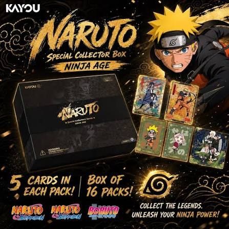 Naruto Ninja Age 30th Anniversary Hobby Box
