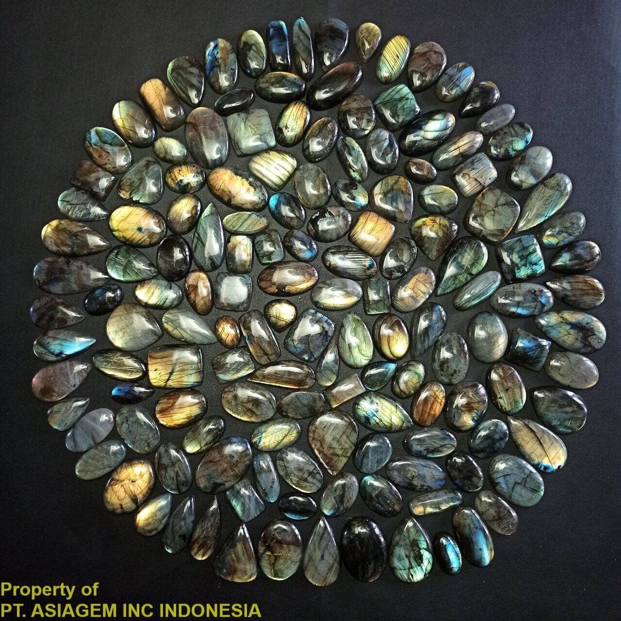 Wholesale Quality Labradorite Gem Stone Lot (250 to 1000ct) ~Ave Size 35ct each~