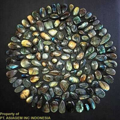 Wholesale Quality Labradorite Gem Stone Lot (250 to 1000ct) ~Ave Size 35ct each~