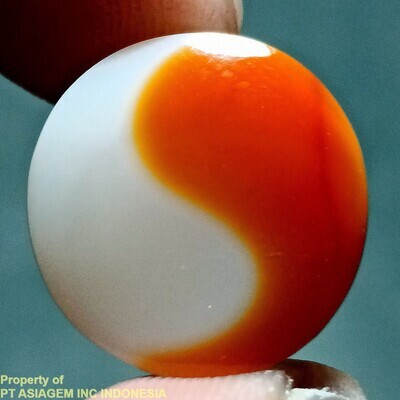 Picture Agate Yinyang