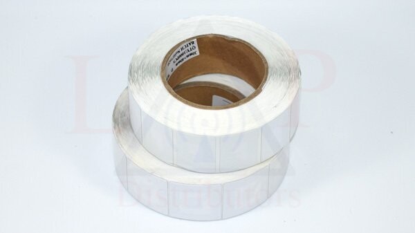 Labels, 8.2 MHz/RF 30x40mm White (1K/Roll) (NIB)