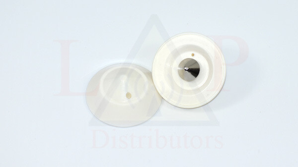 Tag, 8.2 MHz/RF Mini White Round (1K/Bx) (NIB)