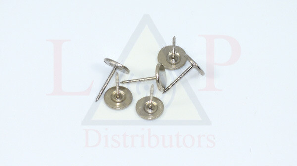 Pin, Flat Head Metal Grooved 16mm Shaft (NIB)