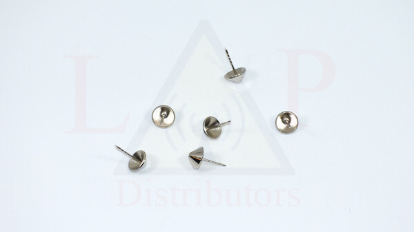 Pin, Cone Head Metal 16mm Grooved Shaft (NIB)