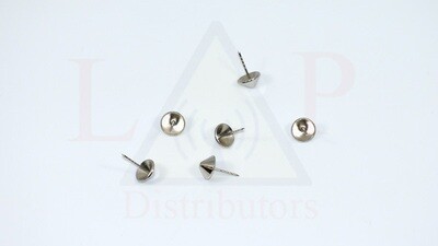 Pin, Cone Head Metal 16mm Grooved Shaft (NIB)