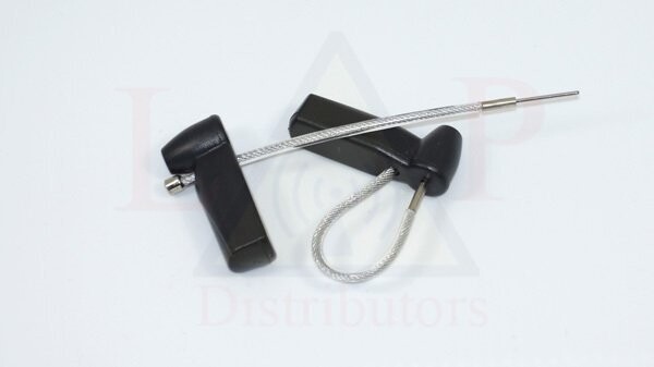 Tag, 8.2 MHz/RF Mini Pencil Black 46mm w/4" Double-wire Lanyard (NIB)