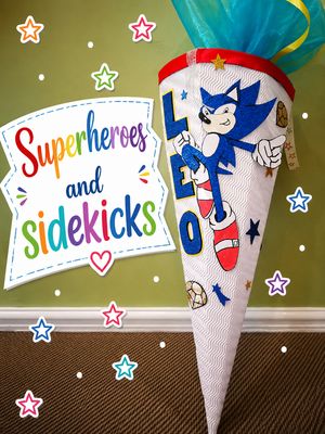 Superheroes, comic, and book characters