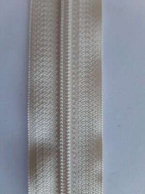 zip maille 5 Ecru C11 (vendu au mètre)