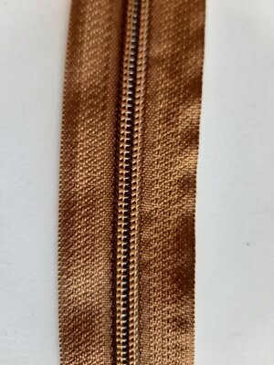 zip maille 5 Marron C13 (vendu au mètre)