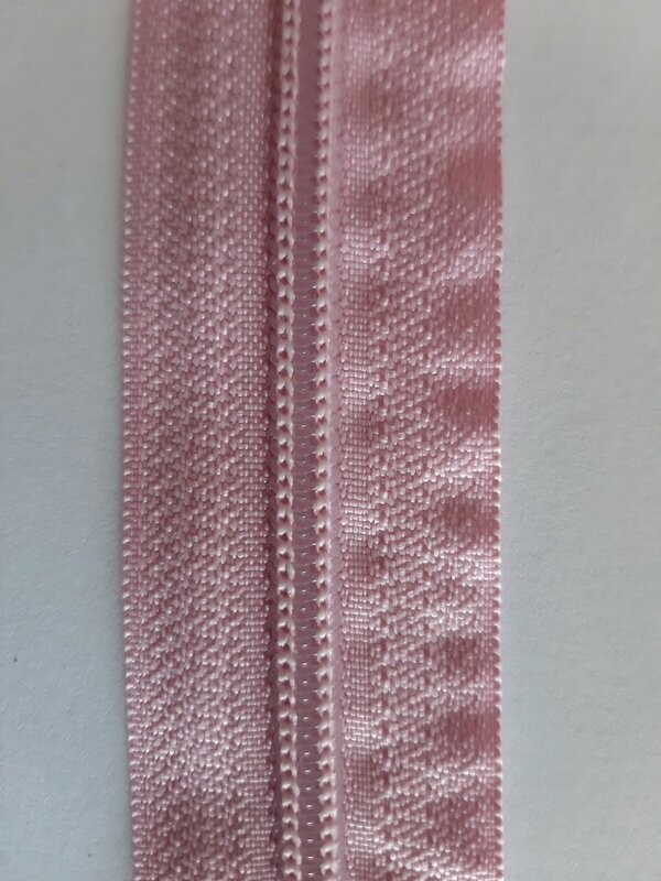 zip maille 5 Rose Pâle C32 (vendu au mètre)