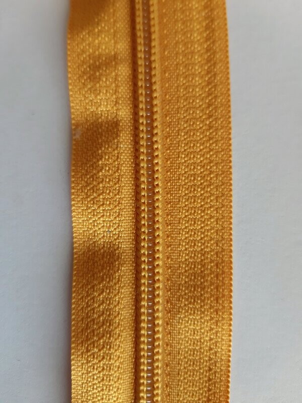zip maille 5 Jaune Or C35 (vendu au mètre)