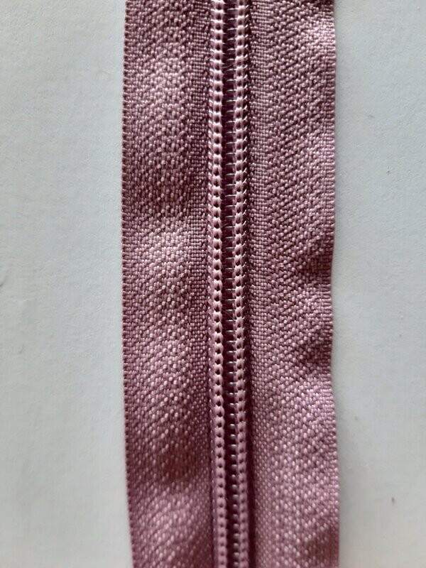 zip maille 5 Vieux Rose C23 (vendu au mètre)