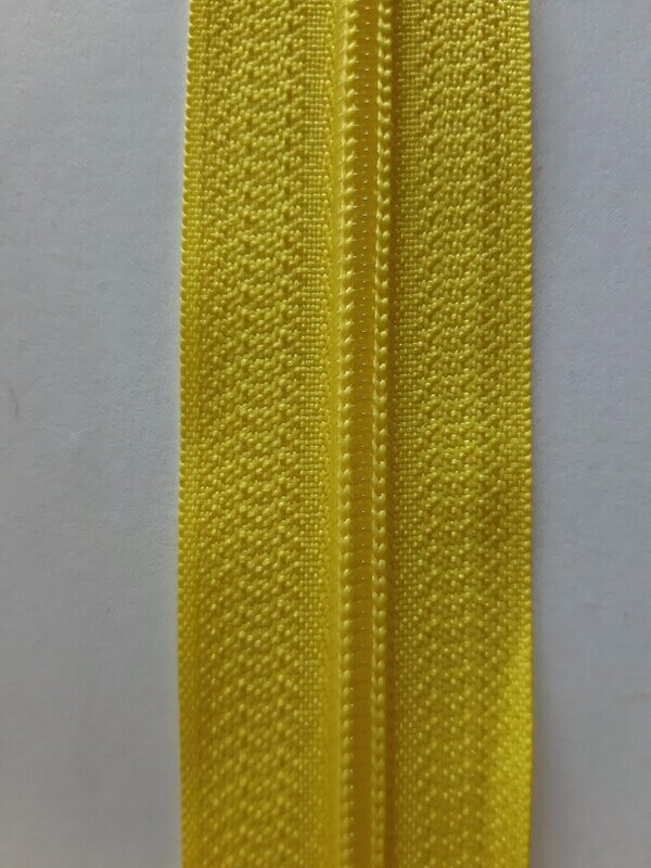 zip maille 5 Jaune Poussin C26 (vendu au mètre)
