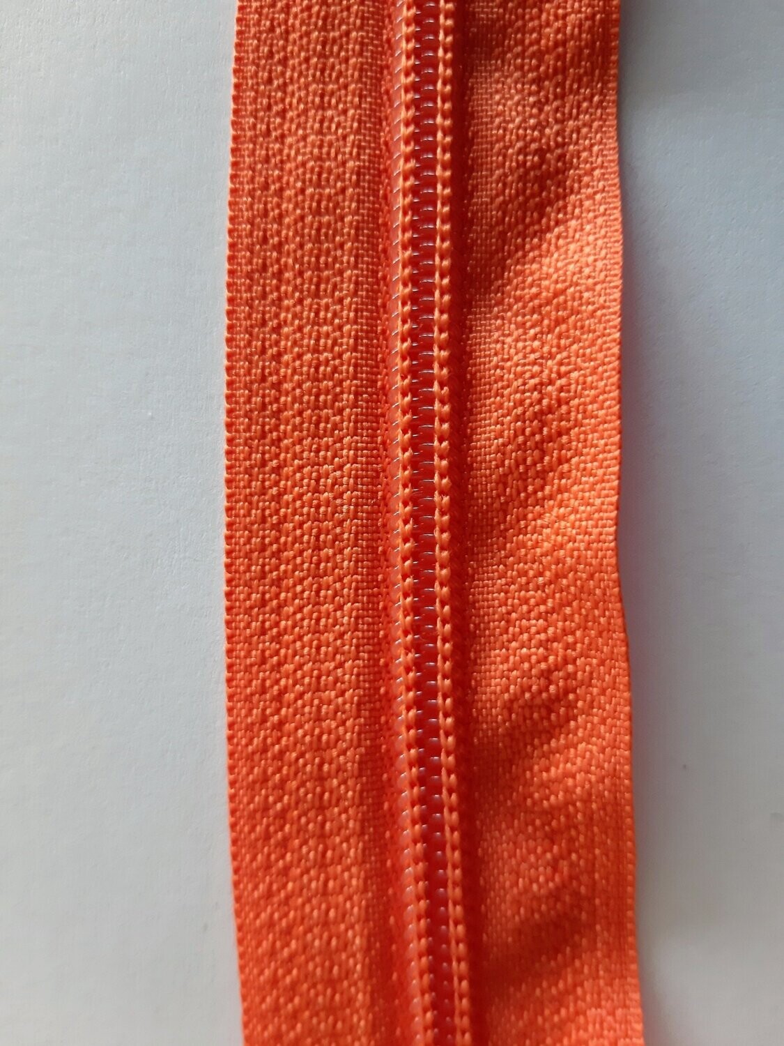 zip maille 5 Orange C12 (vendu au mètre)