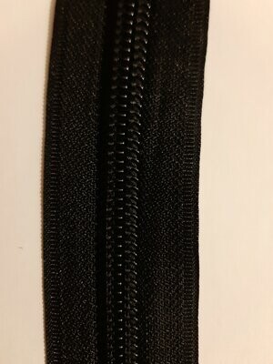 zip maille 10 Noir G06 (vendu au mètre)