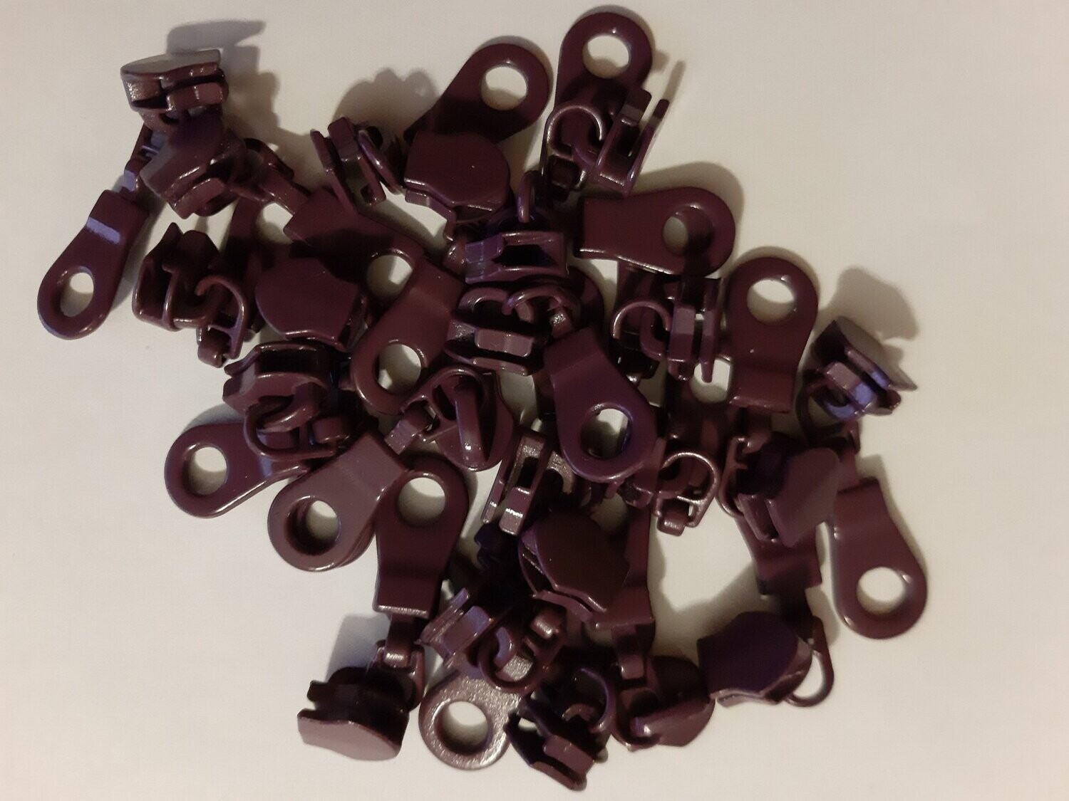 Curseurs aubergine maille 5  (vendu à l'unité)