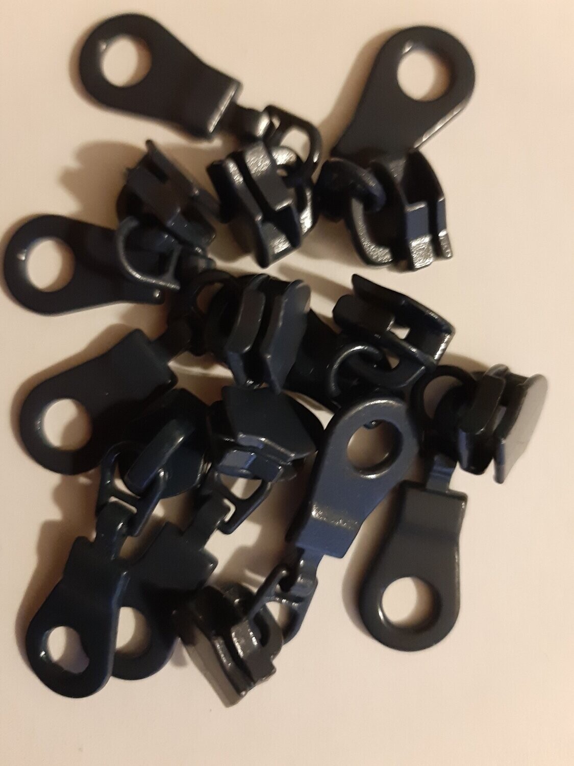 Curseur bleu marine maille 5 (vendu à l'unité)