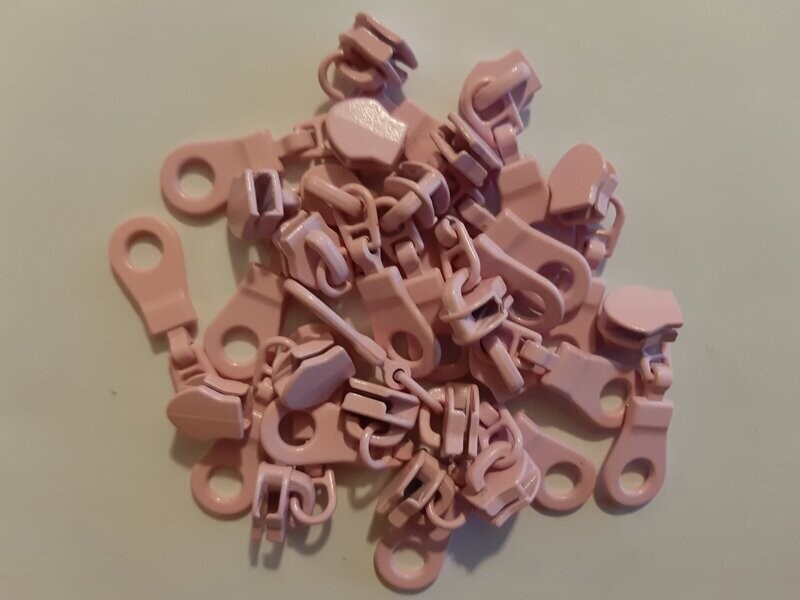 Curseur rose maille 5 (vendu à l'unité)