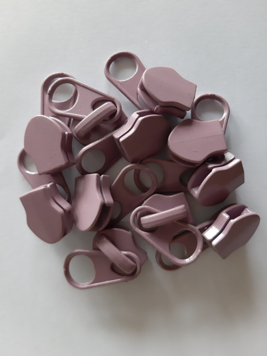Curseur Vieux Rose maille 10 (vendu à l'unité)