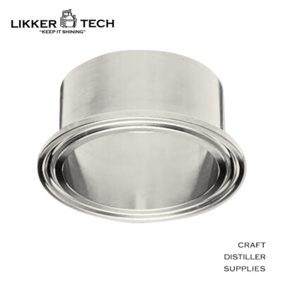2" Tri-Clover Stainless Steel Ferrule