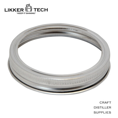 Stainless Steel Ring for Large-Mouth Mason Jar