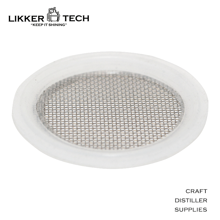 2"Silicone Gasket with 20 Mesh Screen