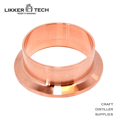 2" Tri-Clover Copper Ferrule